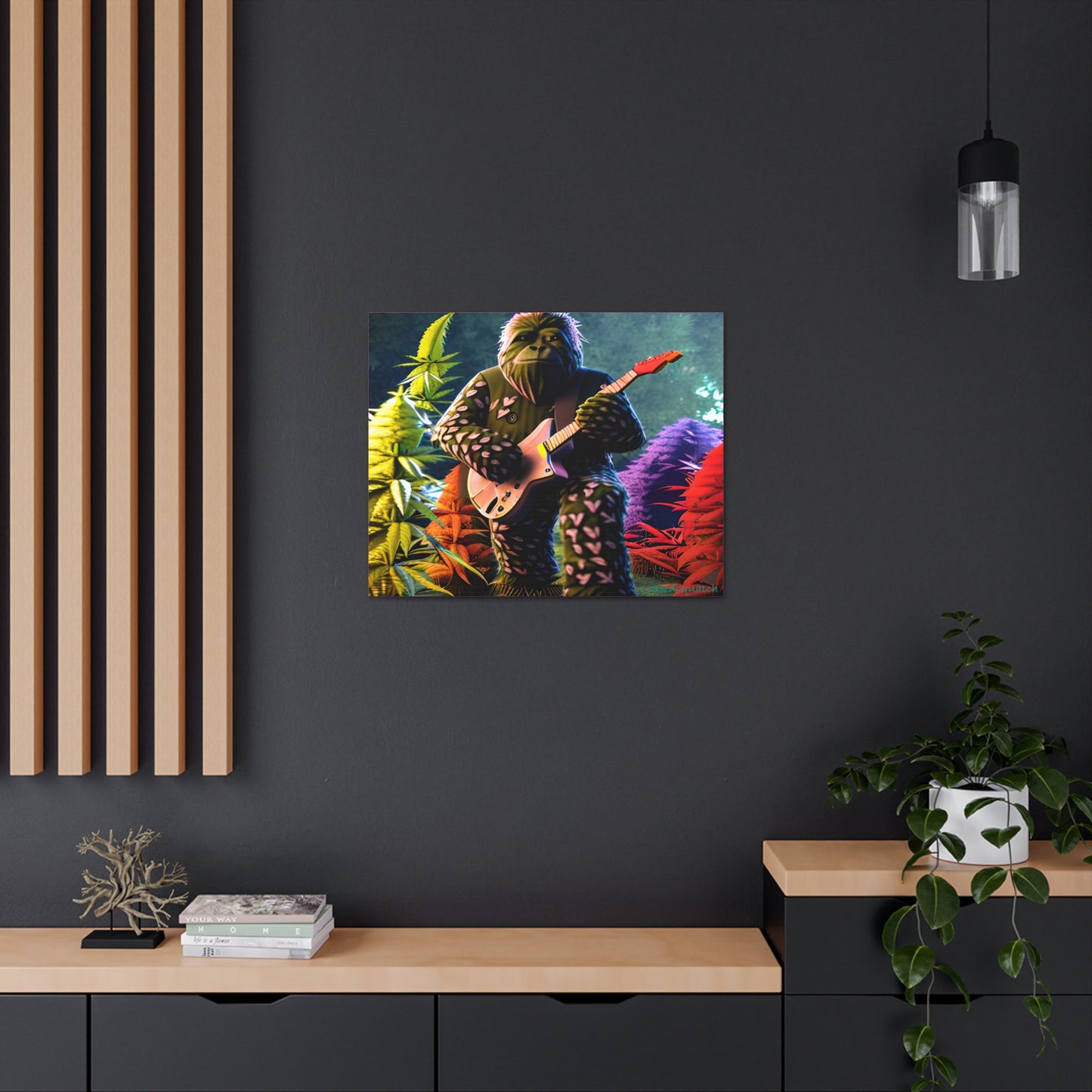 MzMary “HeartSquatch” Canvas Gallery Wraps