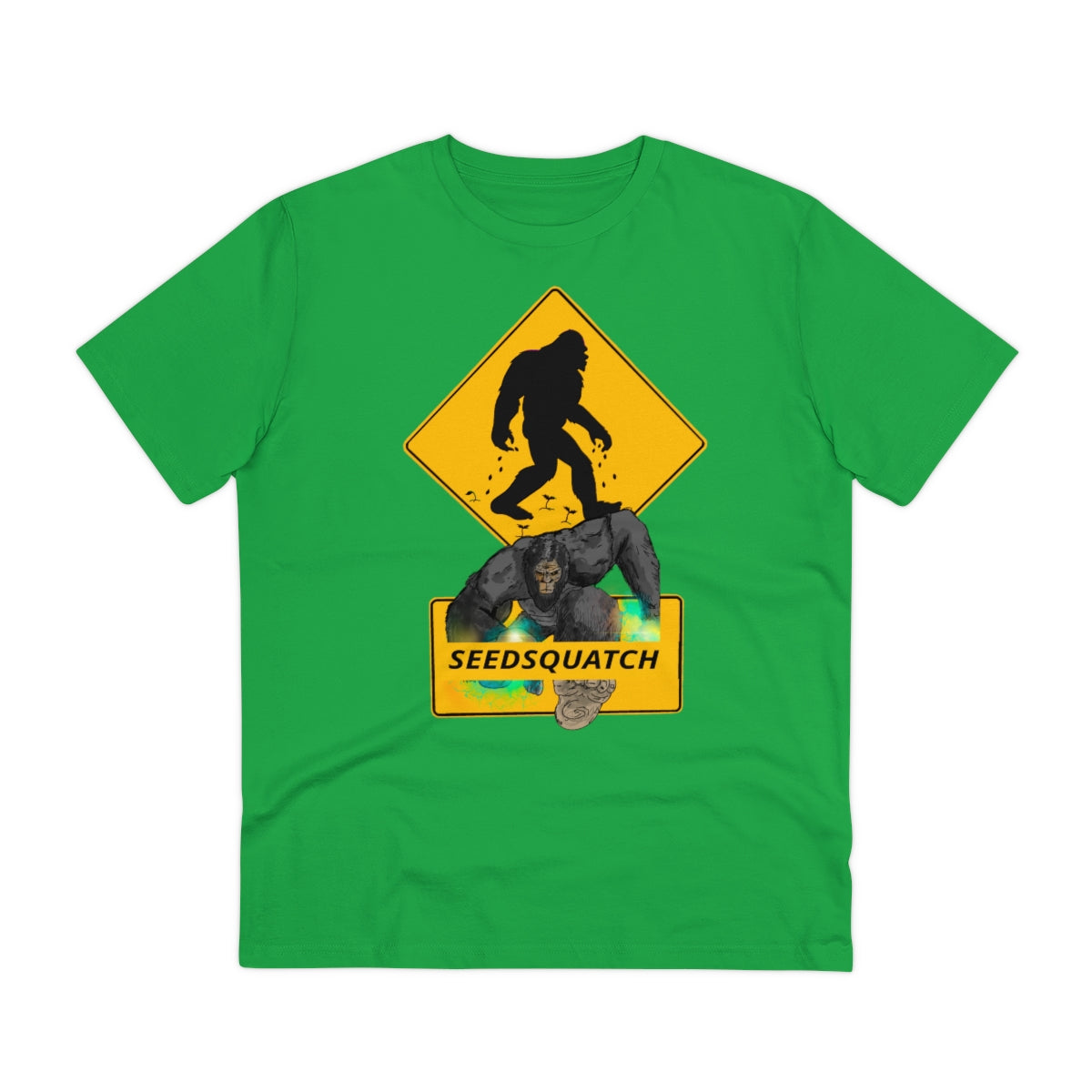 Seedsquatch “NiftySquatch” Organic Creator T-shirt - Unisex