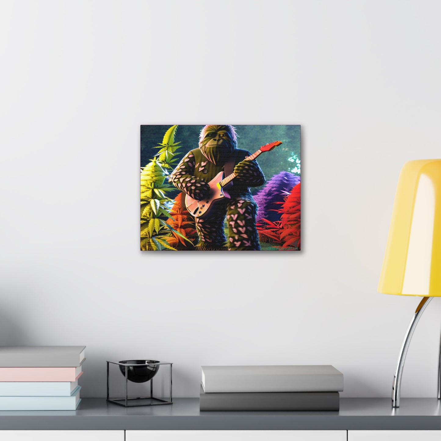 MzMary “HeartSquatch” Canvas Gallery Wraps