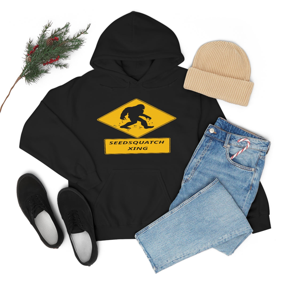 Seedsquatch Xing Unisex Heavy Blend™ Hooded Sweatshirt