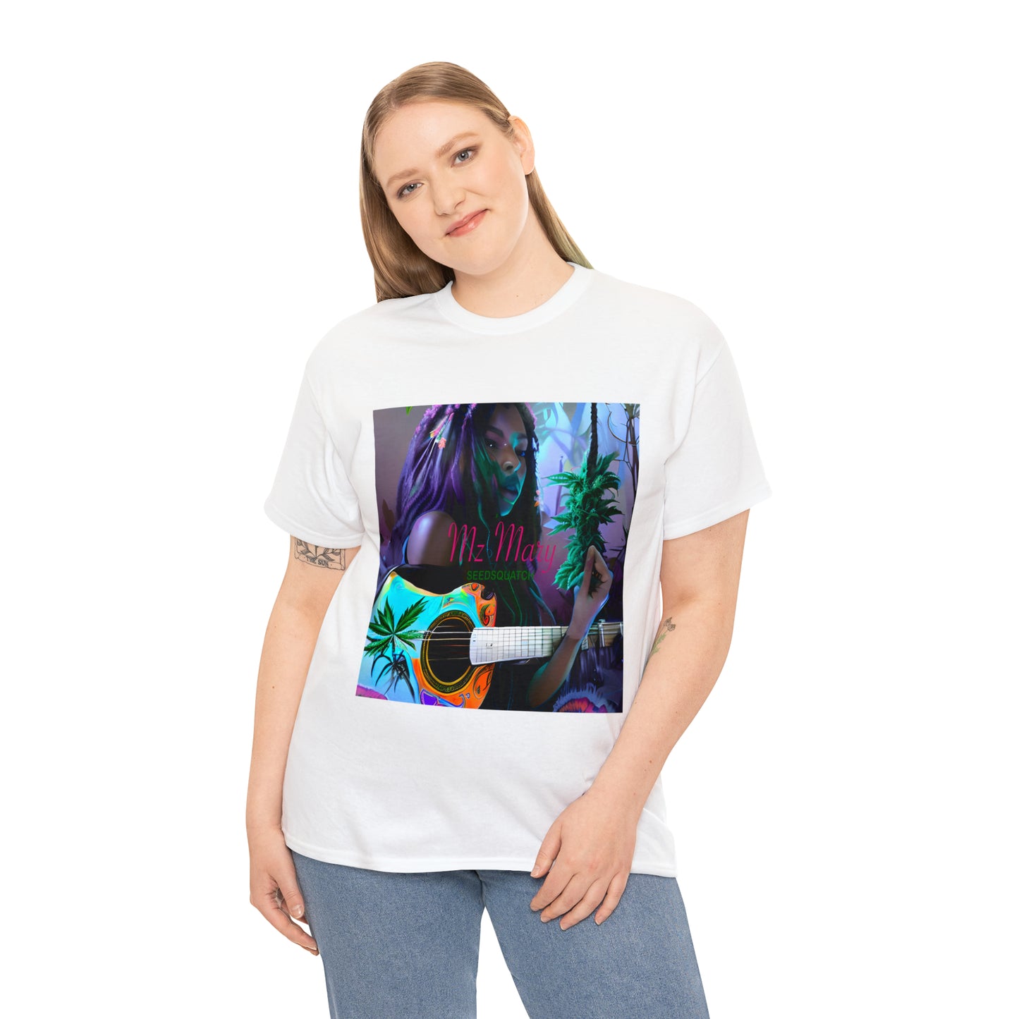 Mz Mary Ai design #1 Unisex Heavy Cotton Tee