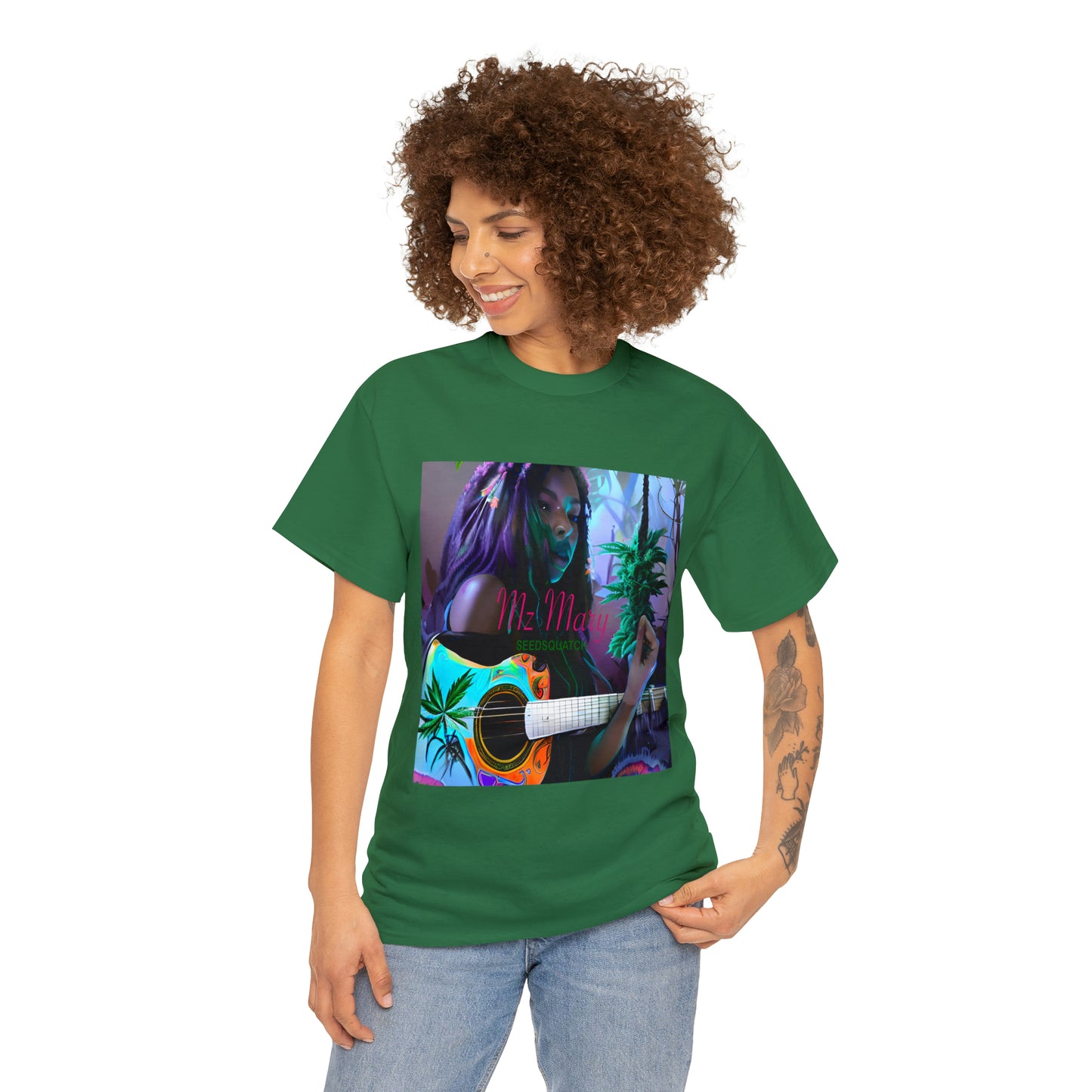 Mz Mary Ai design #1 Unisex Heavy Cotton Tee