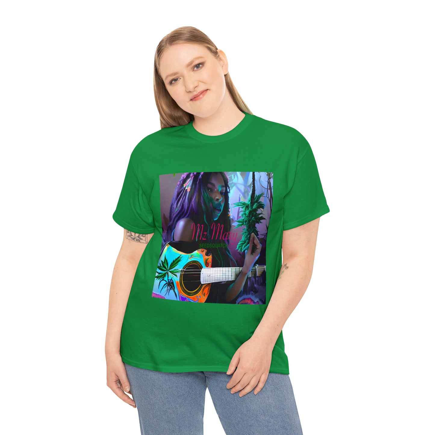 Mz Mary Ai design #1 Unisex Heavy Cotton Tee