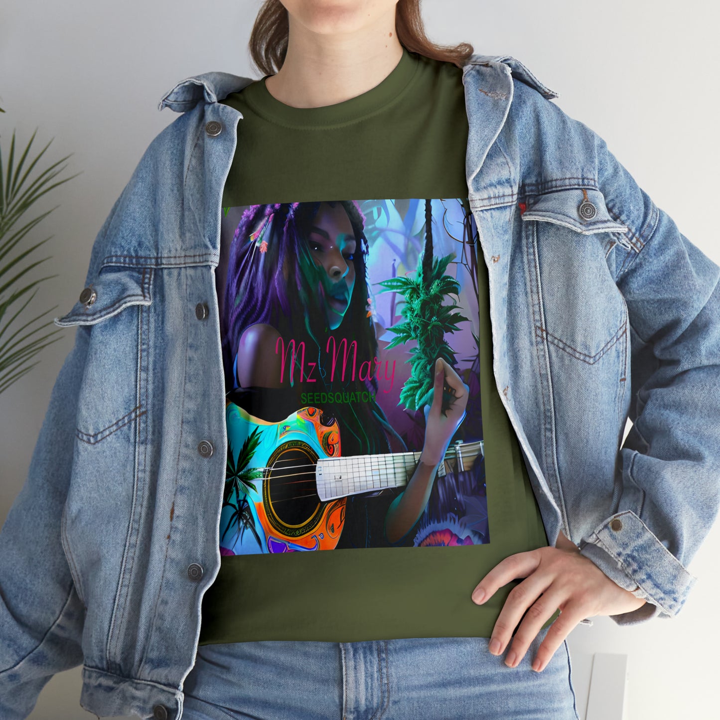 Mz Mary Ai design #1 Unisex Heavy Cotton Tee