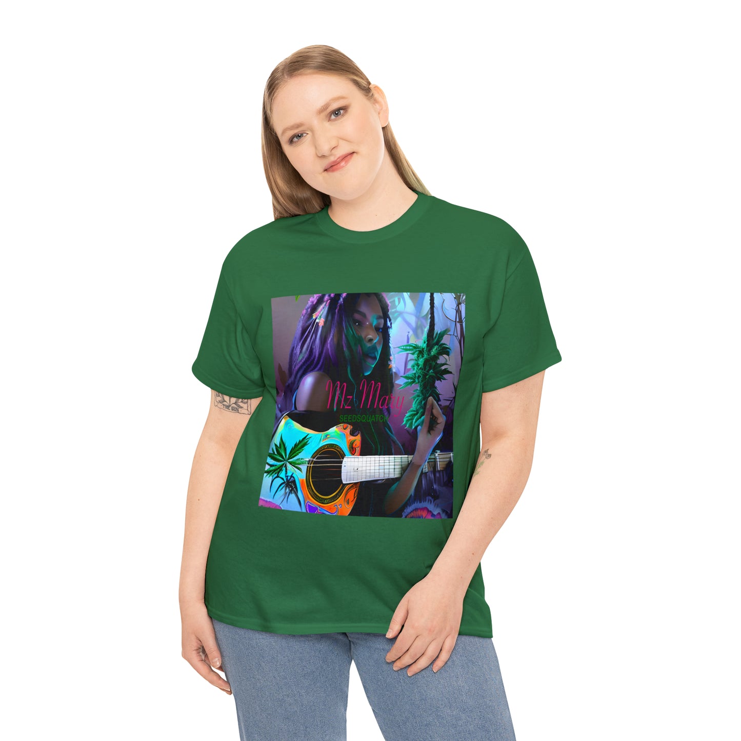 Mz Mary Ai design #1 Unisex Heavy Cotton Tee