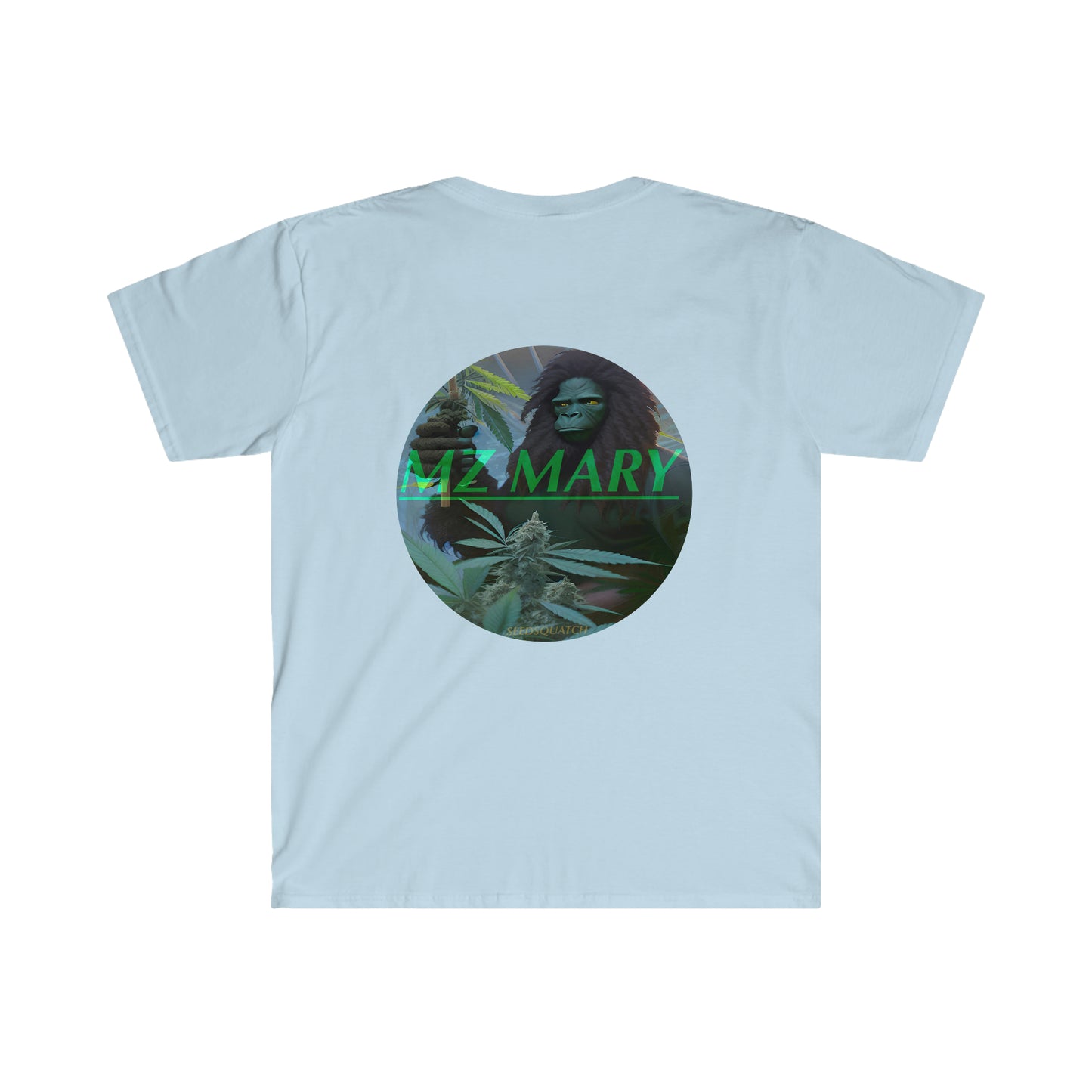 Seedsquatch”MzMary” Unisex Softstyle T-Shirt