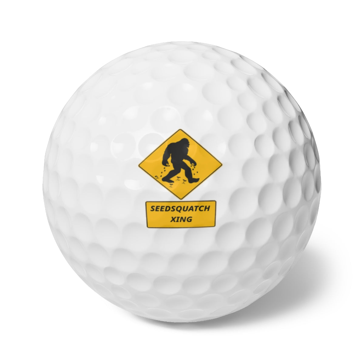 Seedsquatch Golf Balls, 6pcs