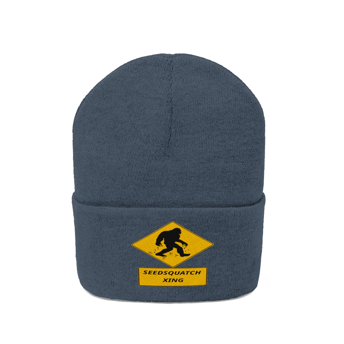 Seedsquatch Xing Knit Beanie