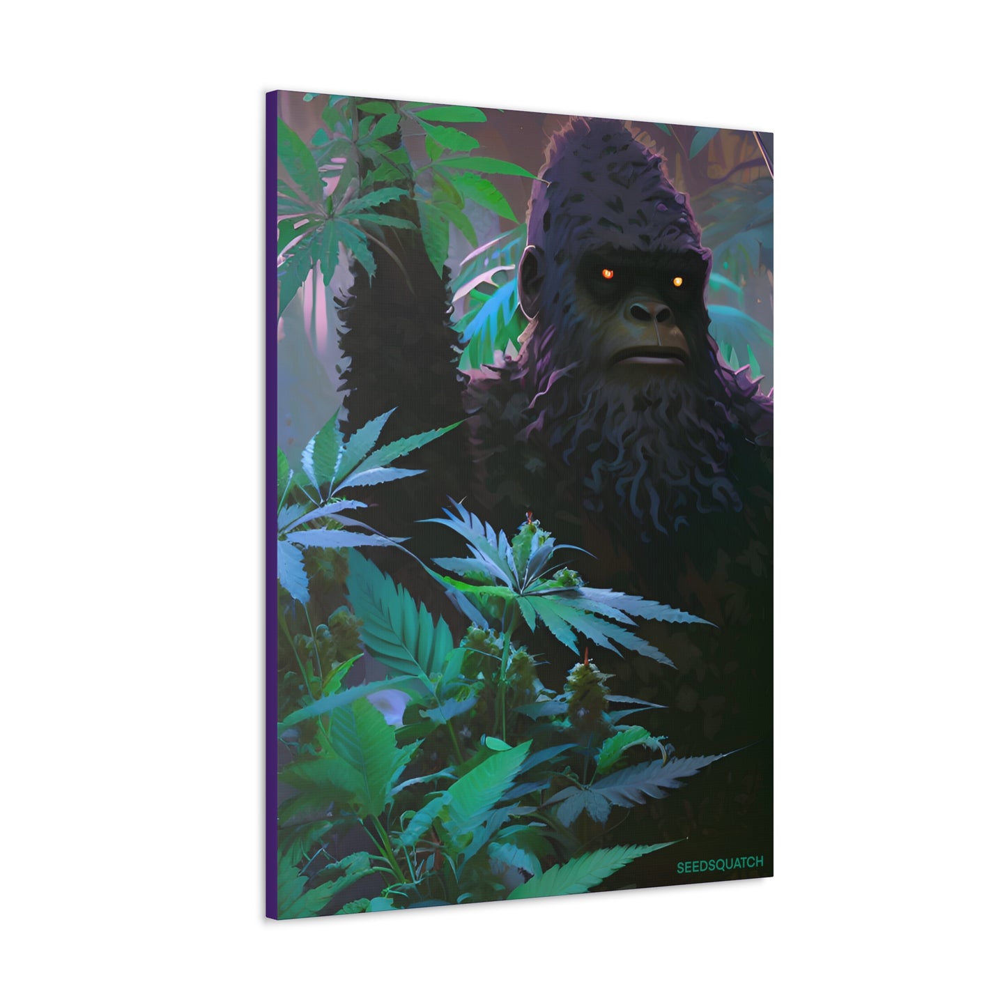 MzMary “SquatchEyes” Ai Design Canvas Gallery Wraps