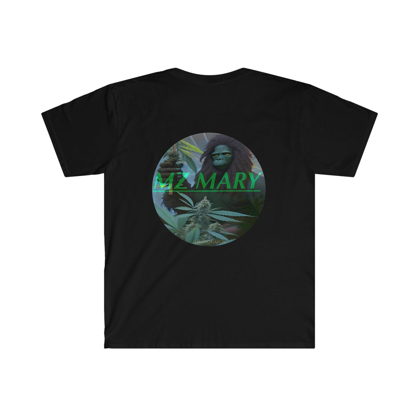 Seedsquatch”MzMary” Unisex Softstyle T-Shirt