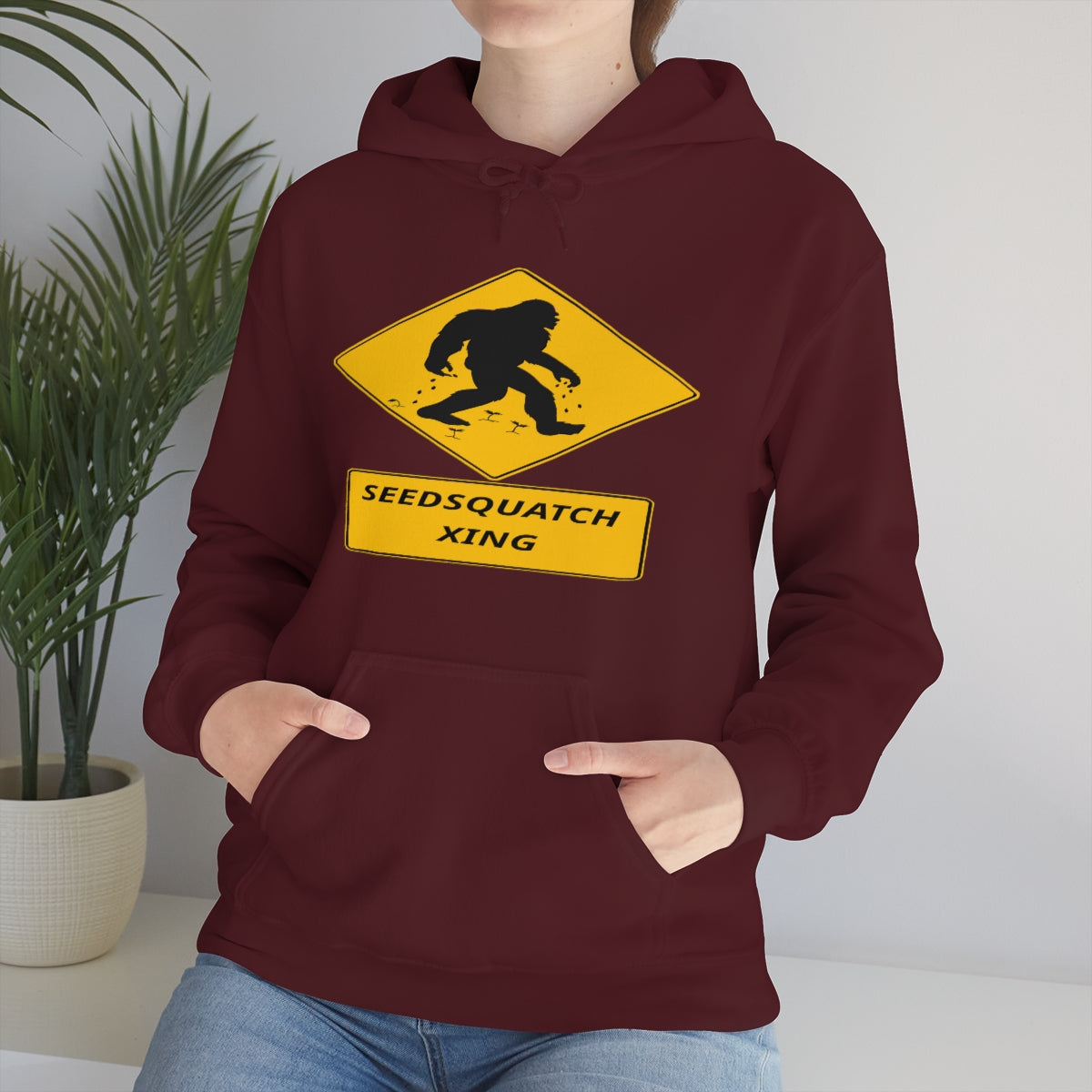 Seedsquatch Xing Unisex Heavy Blend™ Hooded Sweatshirt