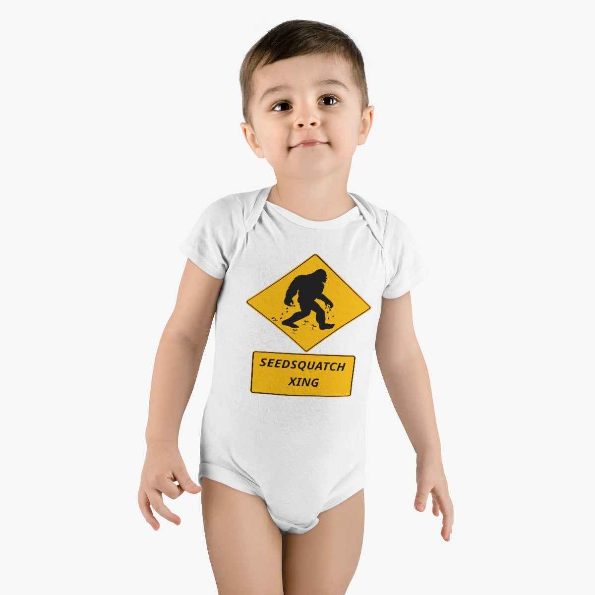 Seedsquatch Onesie® Organic Baby Bodysuit