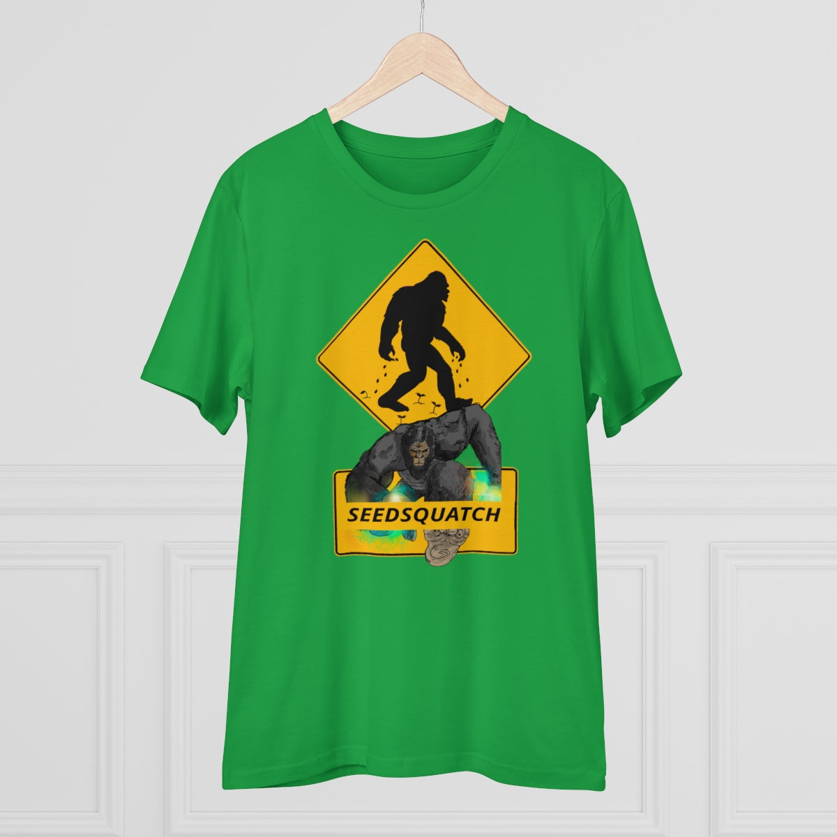 Seedsquatch “NiftySquatch” Organic Creator T-shirt - Unisex