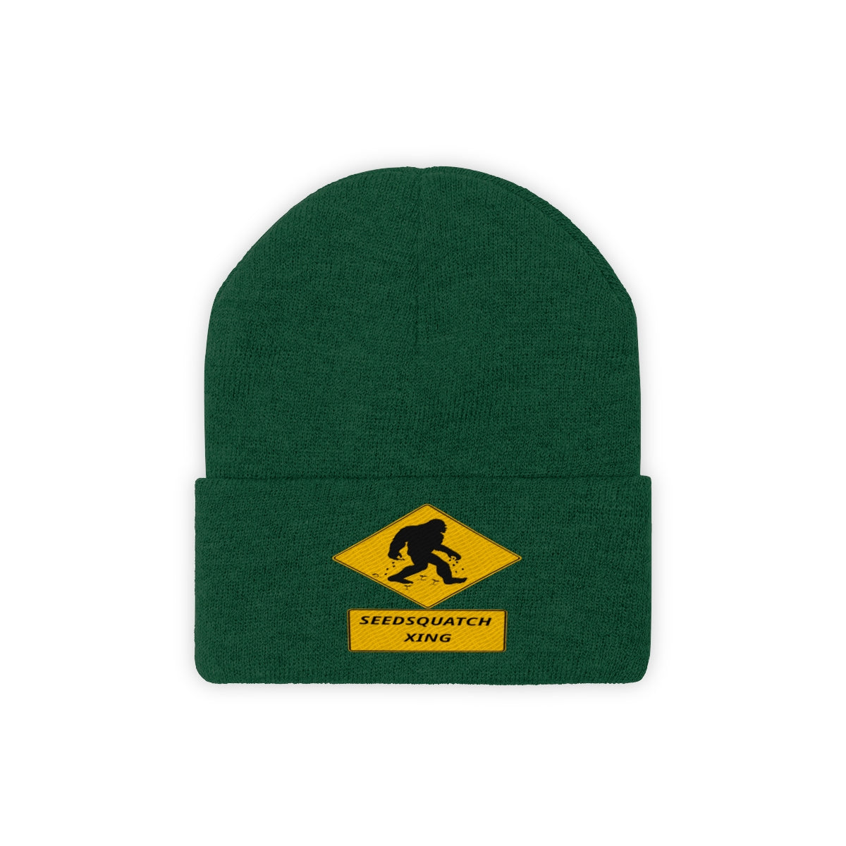 Seedsquatch Xing Knit Beanie