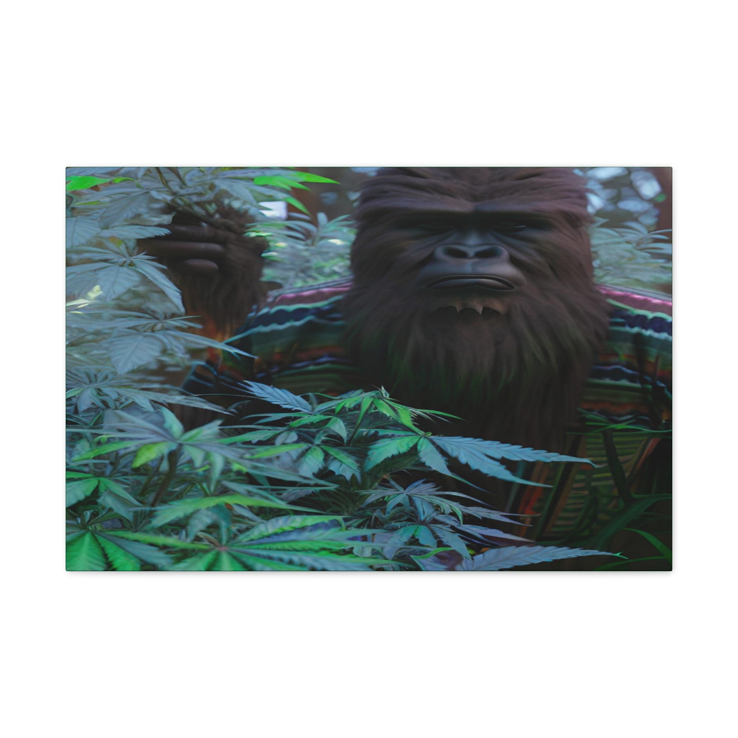 MzMary “FlannelSquatch” Canvas Gallery Wraps