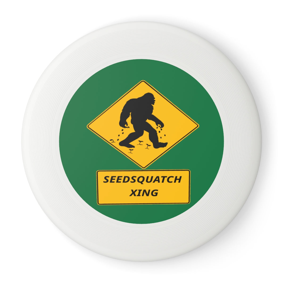 Seedsquatch Xing Wham-O Frisbee