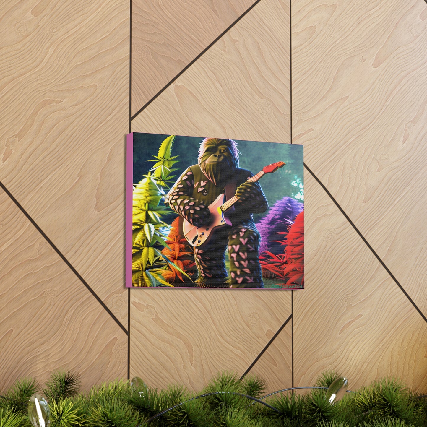 MzMary “HeartSquatch” Canvas Gallery Wraps