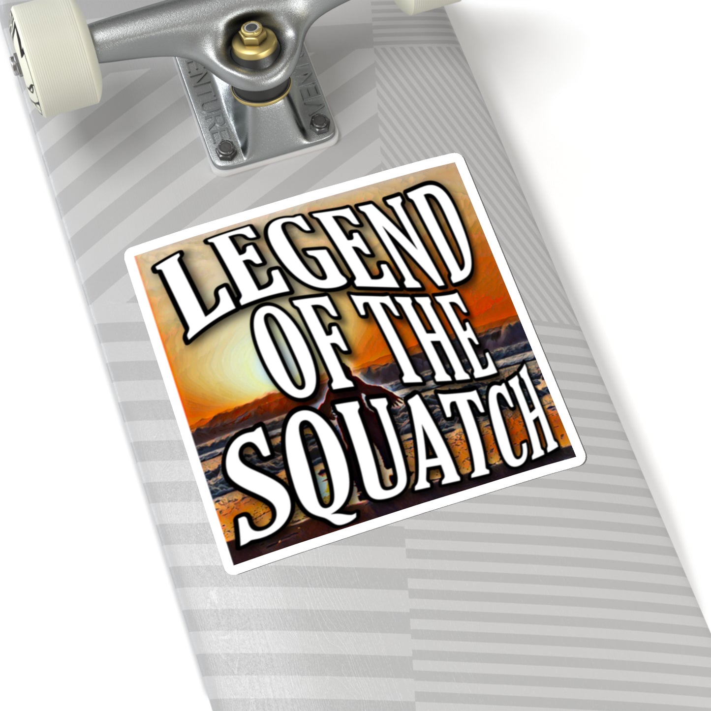 “Legend Of The Squatch” album design Kiss-Cut Stickers