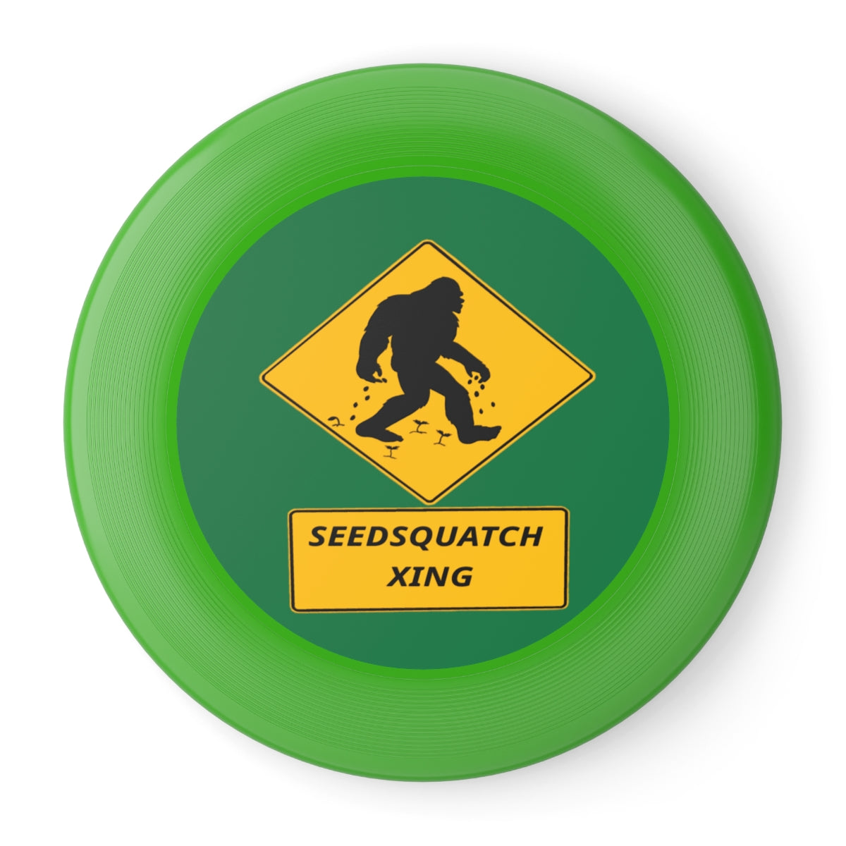 Seedsquatch Xing Wham-O Frisbee