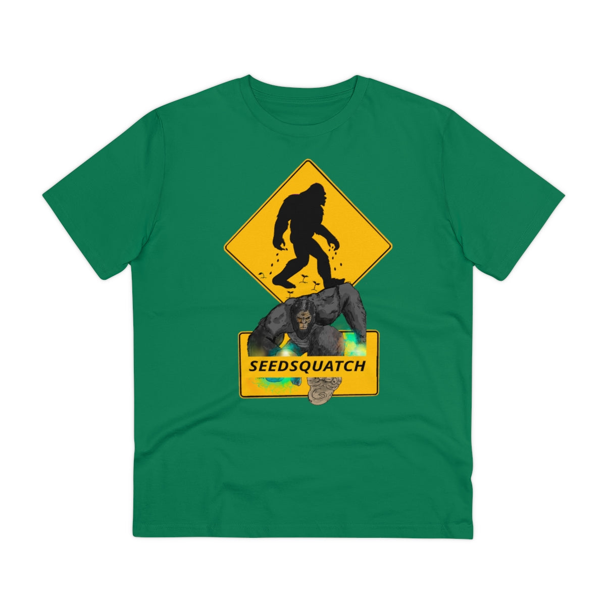 Seedsquatch “NiftySquatch” Organic Creator T-shirt - Unisex