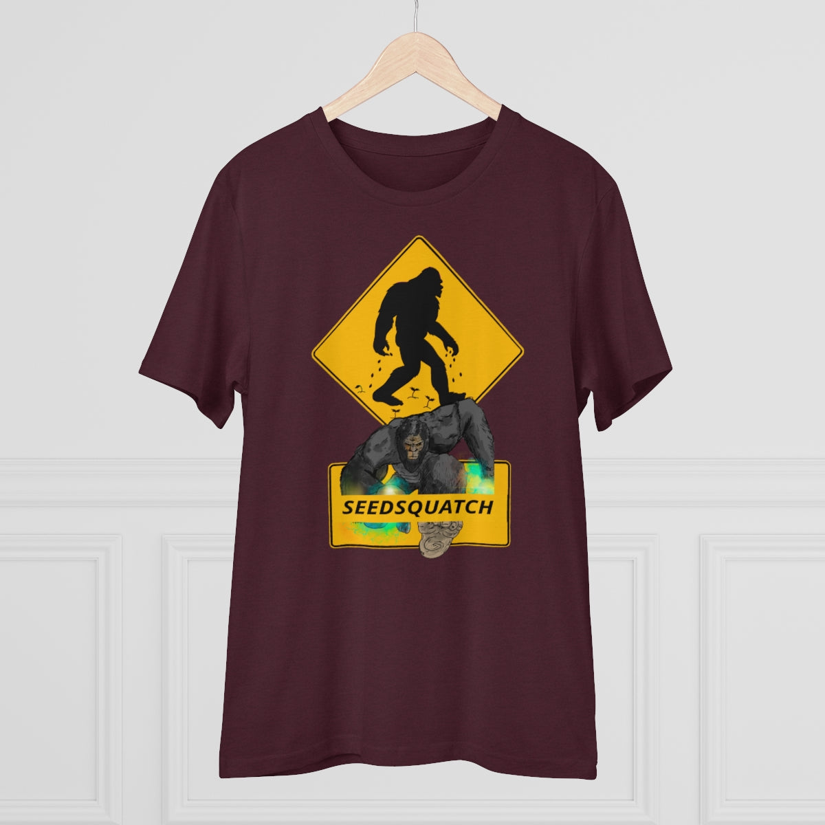 Seedsquatch “NiftySquatch” Organic Creator T-shirt - Unisex