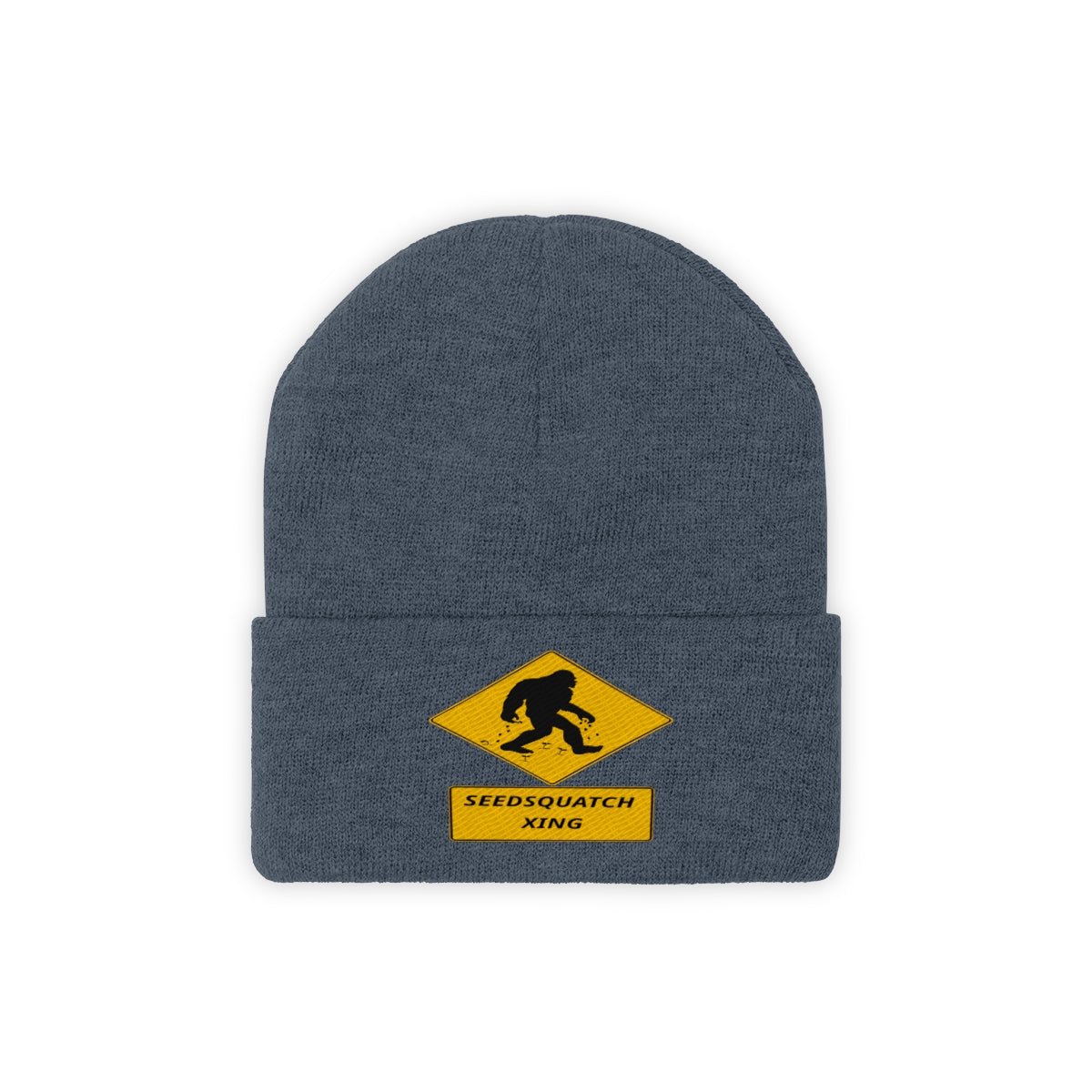 Seedsquatch Xing Knit Beanie