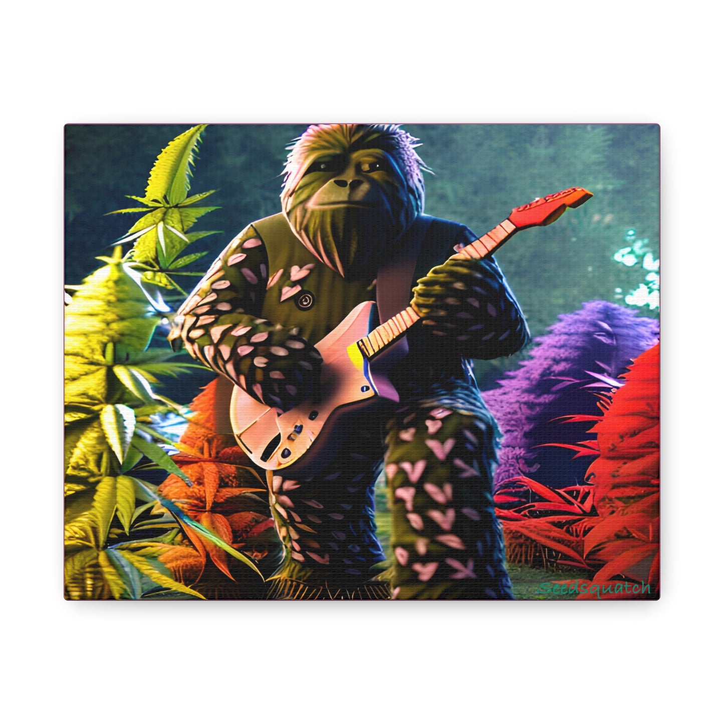 MzMary “HeartSquatch” Canvas Gallery Wraps