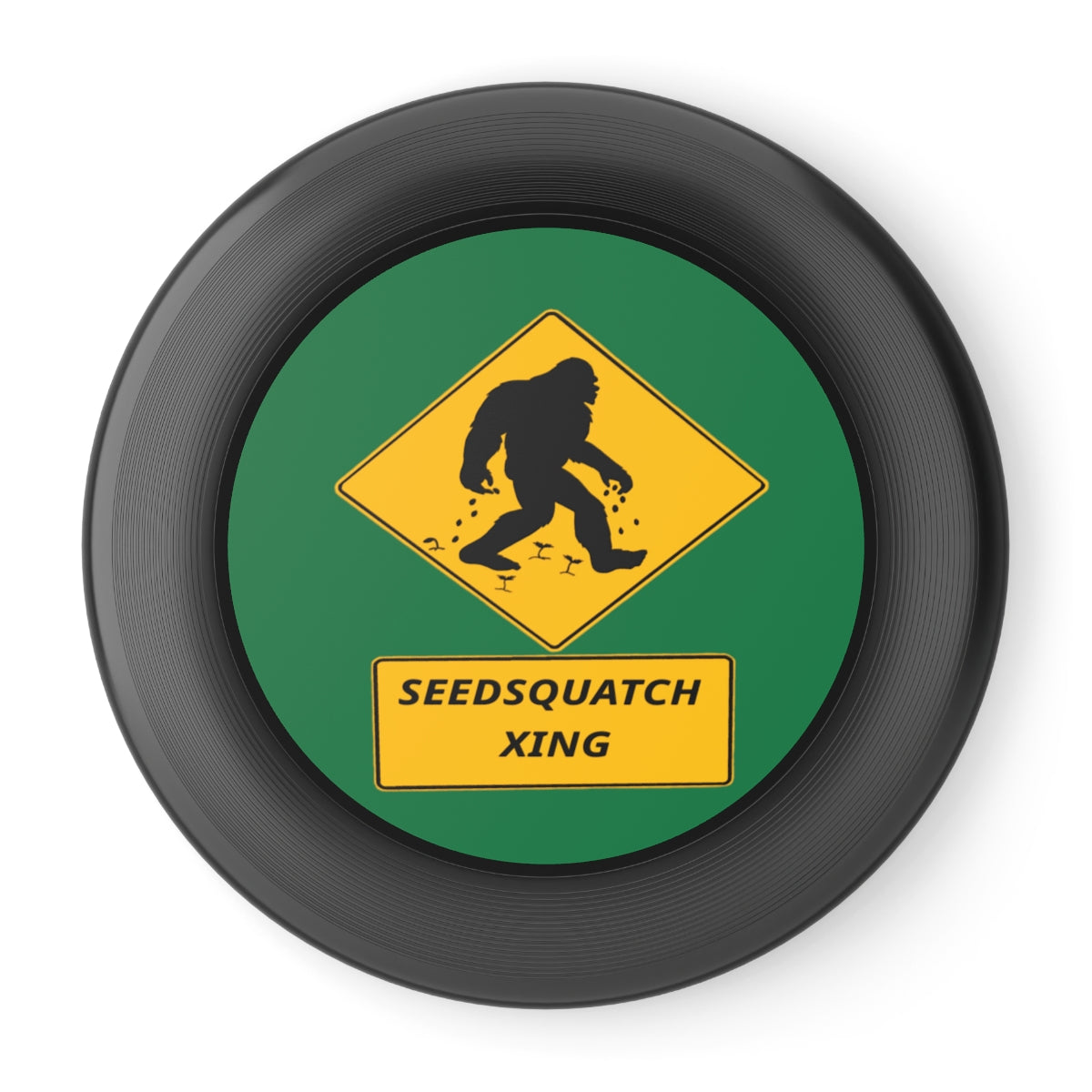 Seedsquatch Xing Wham-O Frisbee