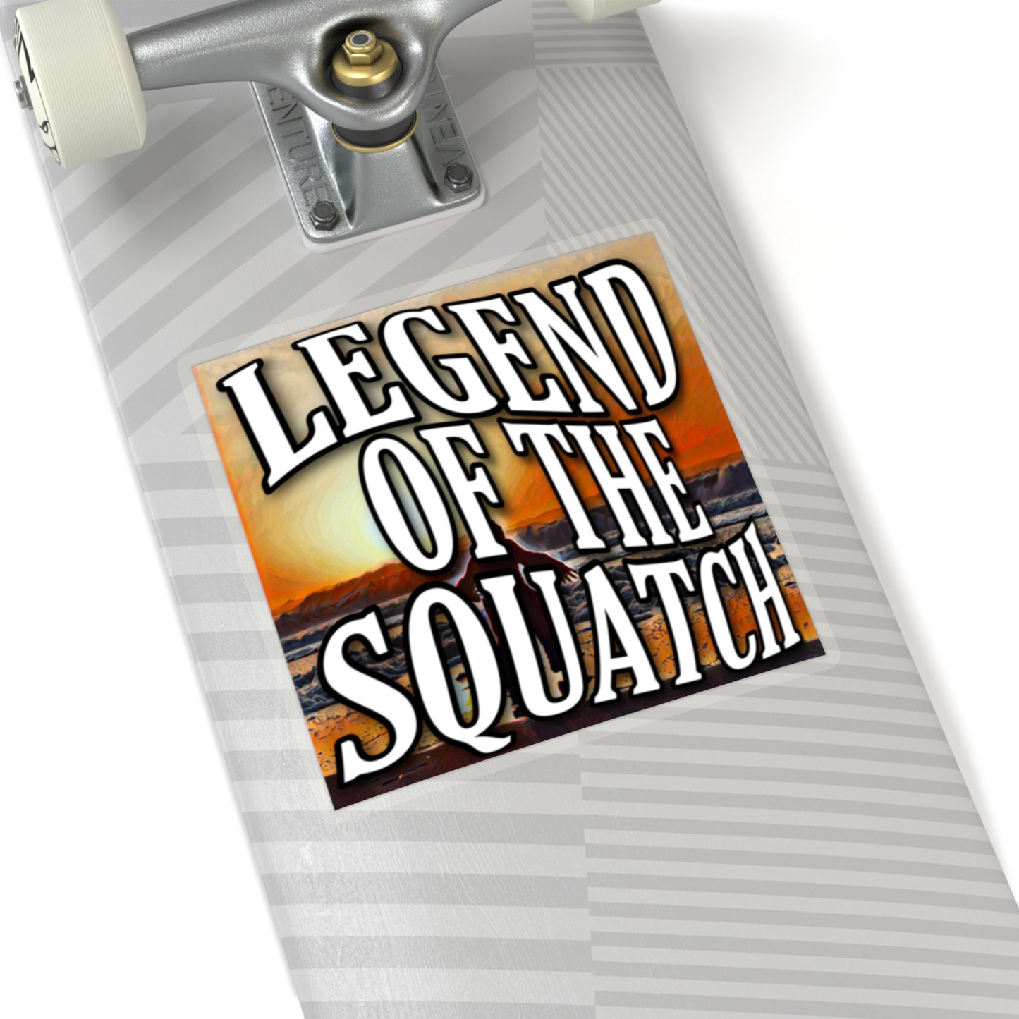 “Legend Of The Squatch” album design Kiss-Cut Stickers