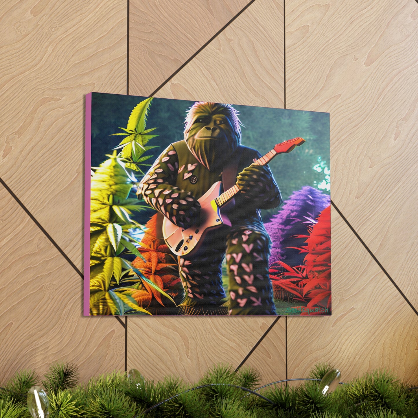 MzMary “HeartSquatch” Canvas Gallery Wraps