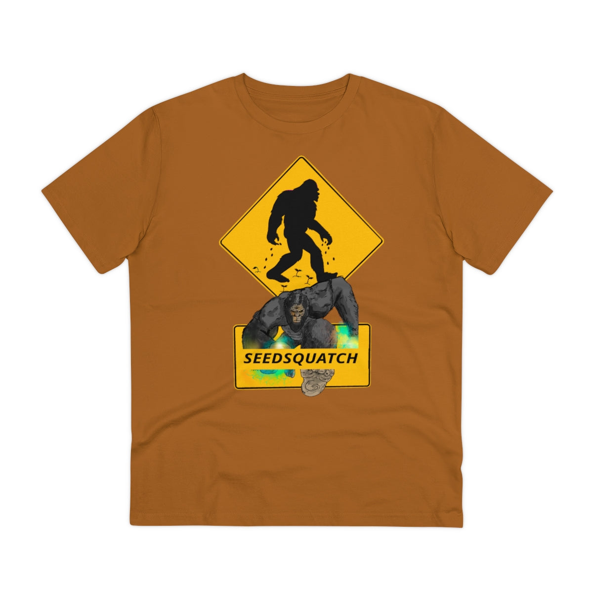 Seedsquatch “NiftySquatch” Organic Creator T-shirt - Unisex