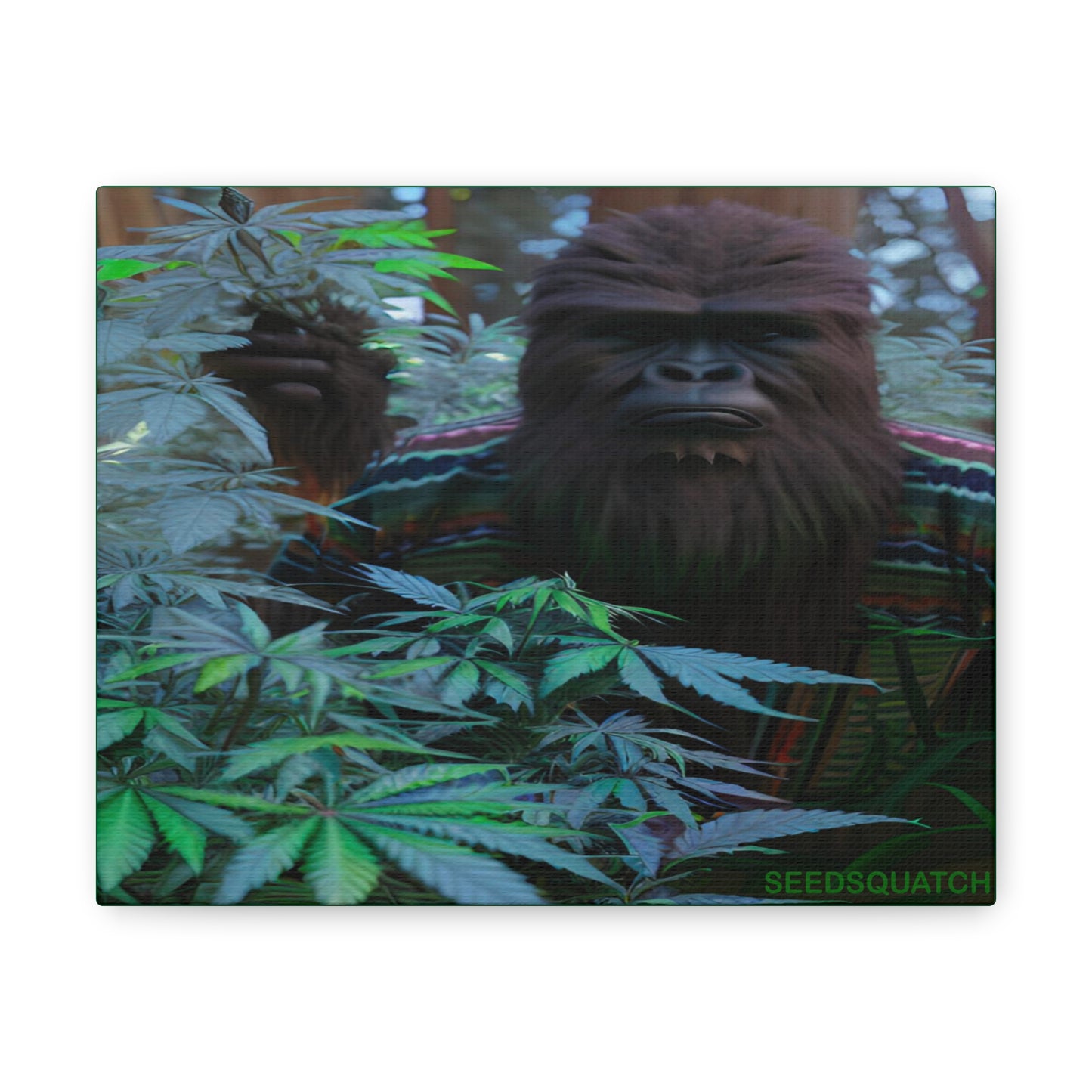 MzMary “FlannelSquatch” Canvas Gallery Wraps