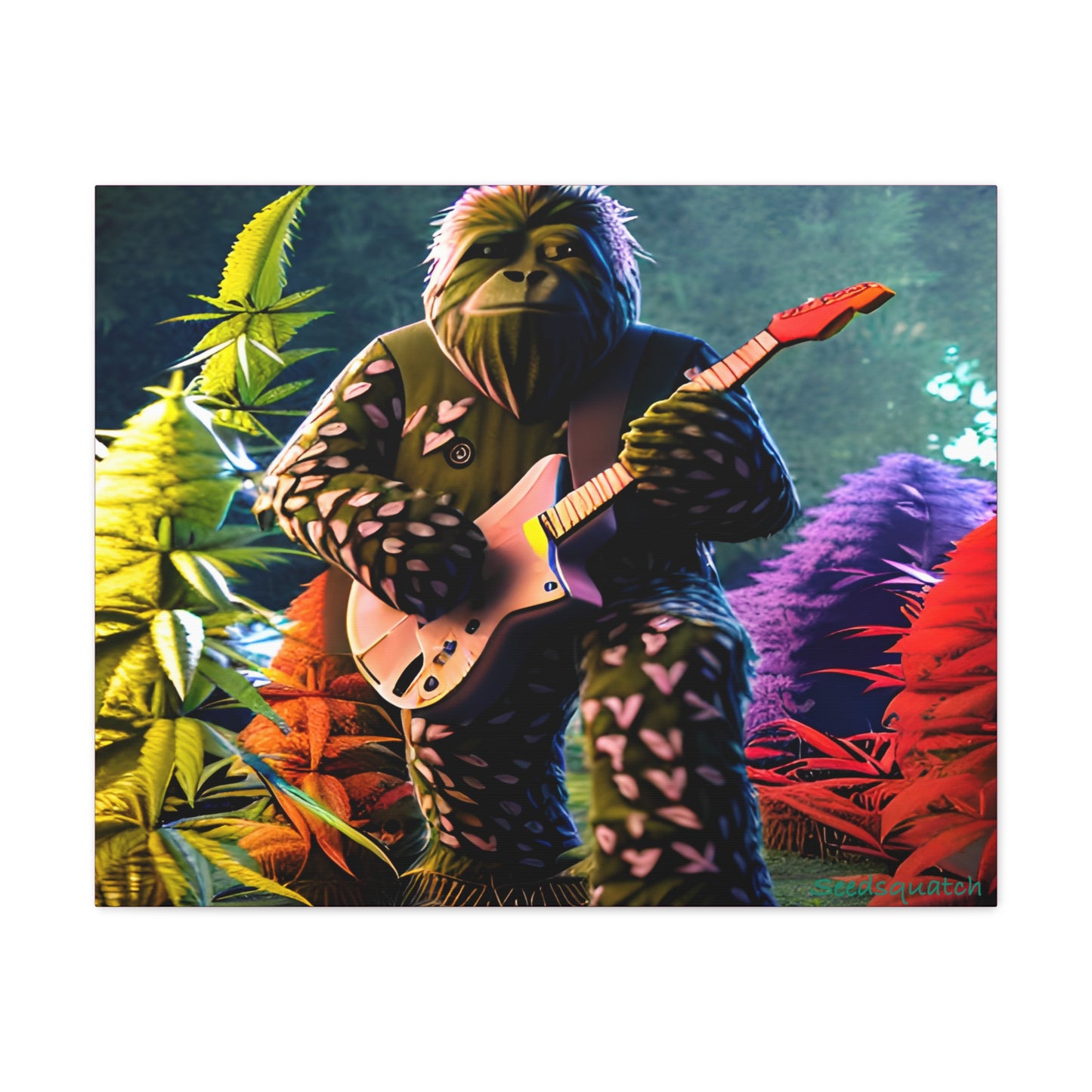 MzMary “HeartSquatch” Canvas Gallery Wraps