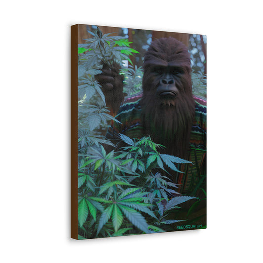 MzMary “FlannelSquatch” Canvas Gallery Wraps