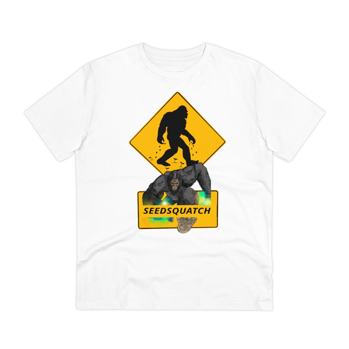 Seedsquatch “NiftySquatch” Organic Creator T-shirt - Unisex