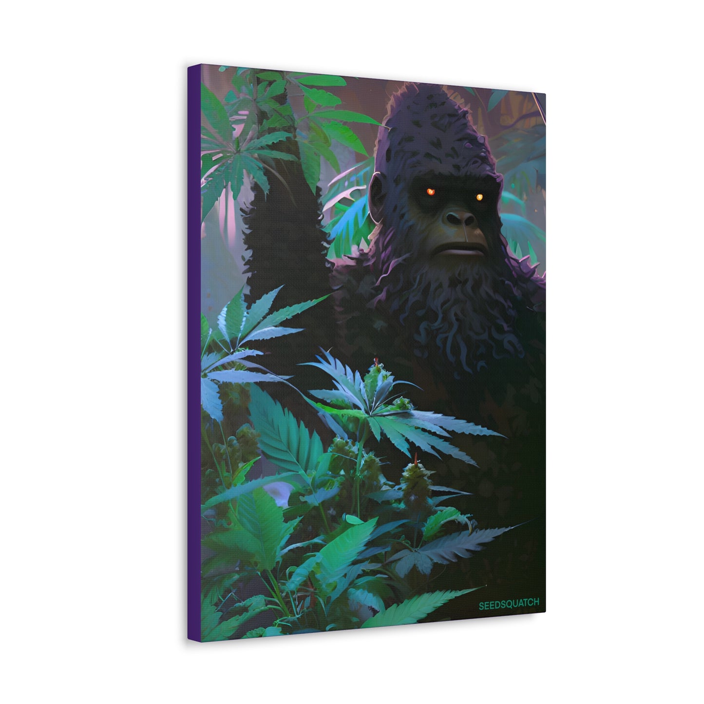 MzMary “SquatchEyes” Ai Design Canvas Gallery Wraps