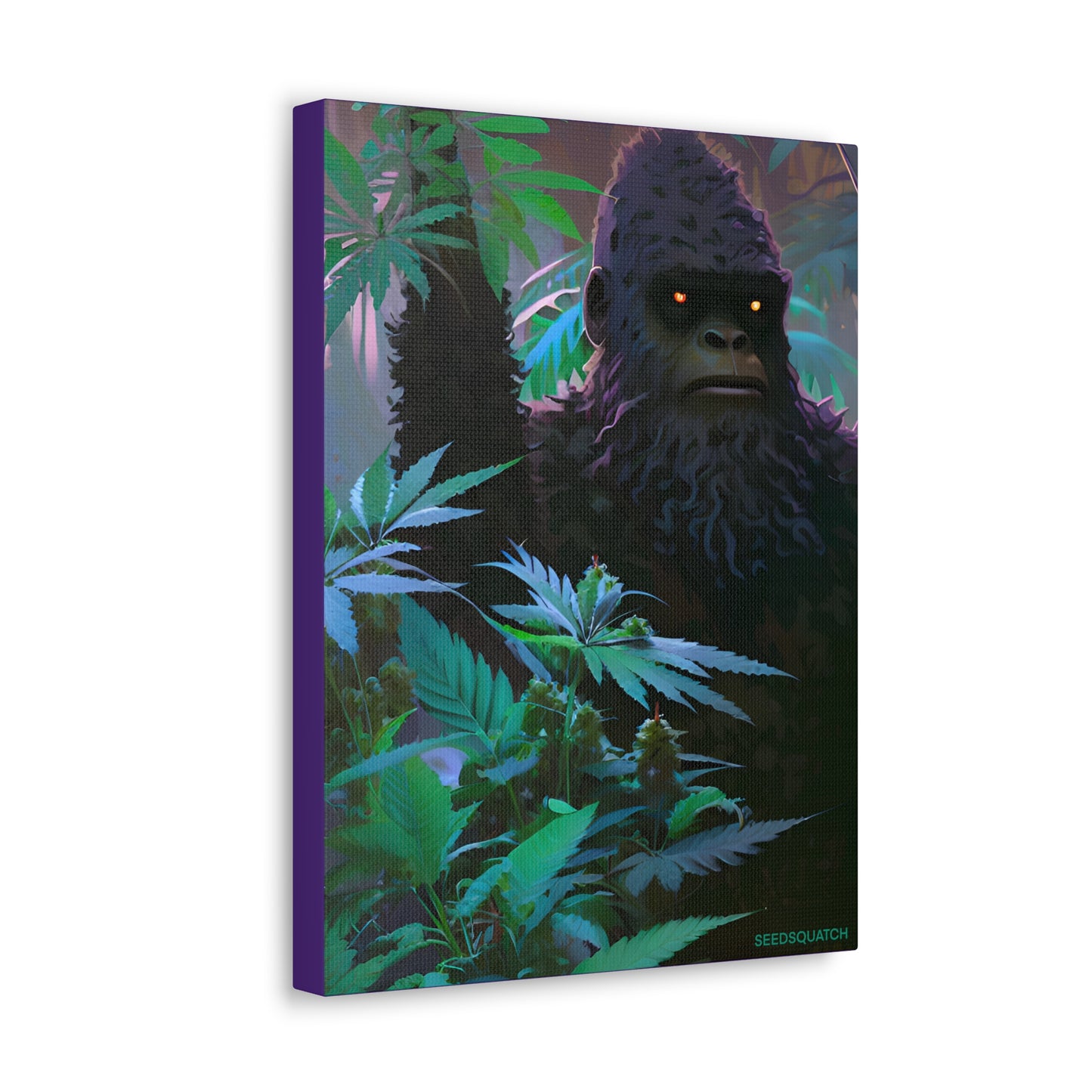 MzMary “SquatchEyes” Ai Design Canvas Gallery Wraps