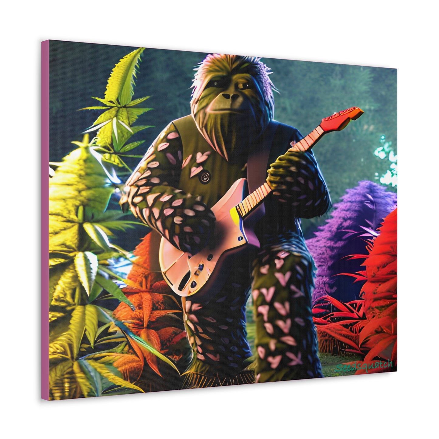 MzMary “HeartSquatch” Canvas Gallery Wraps