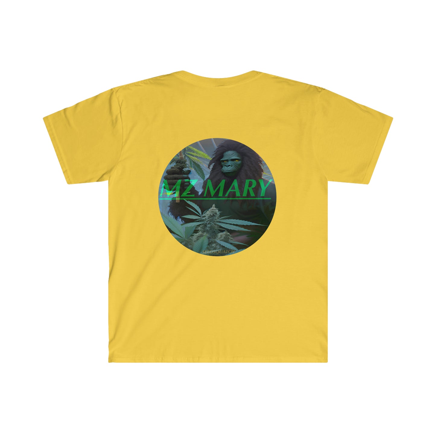 Seedsquatch”MzMary” Unisex Softstyle T-Shirt