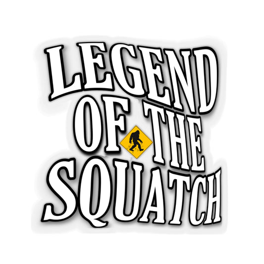 Legend of the Squatch Cut Out Kiss-Cut Stickers