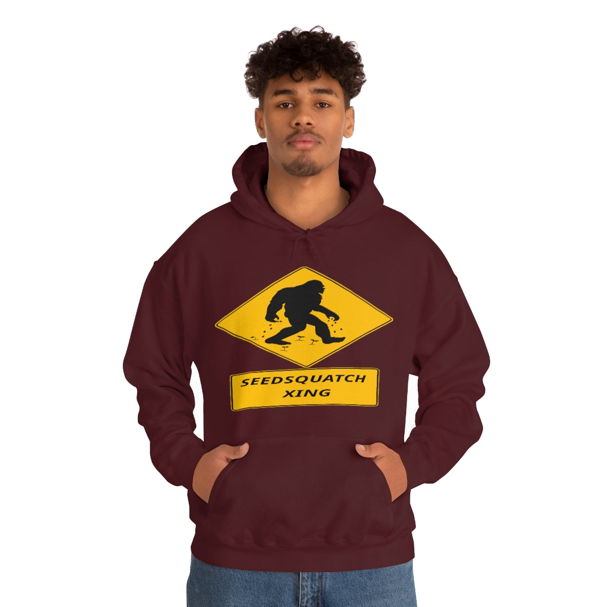 Seedsquatch Xing Unisex Heavy Blend™ Hooded Sweatshirt