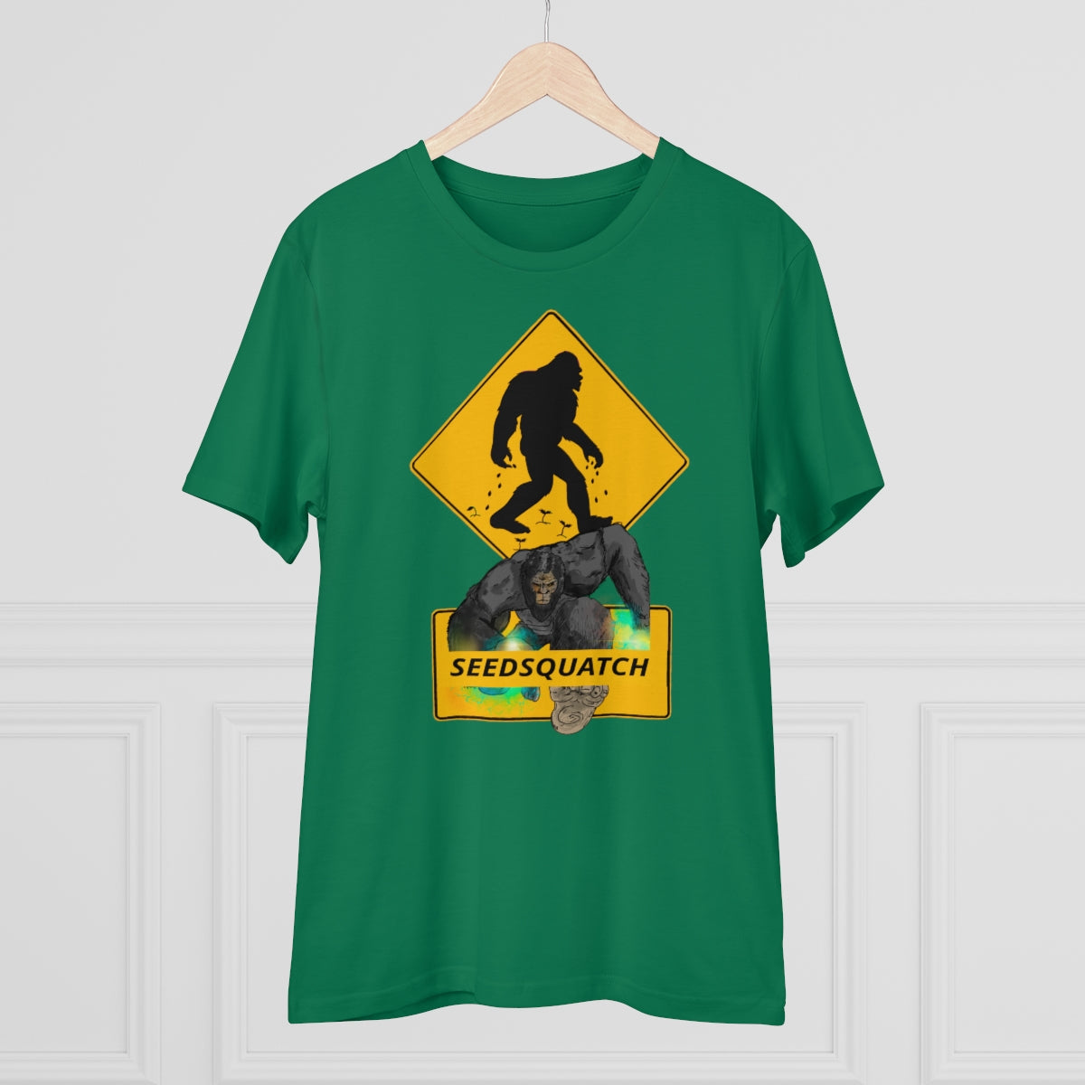 Seedsquatch “NiftySquatch” Organic Creator T-shirt - Unisex