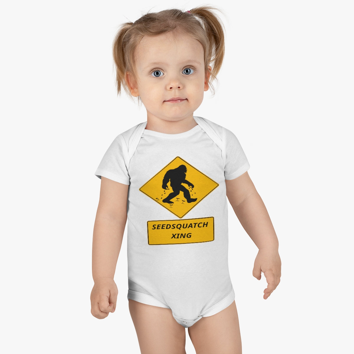 Seedsquatch Onesie® Organic Baby Bodysuit