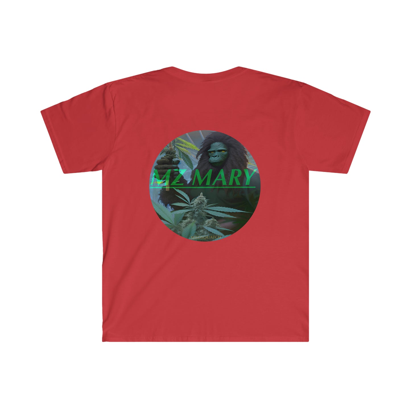 Seedsquatch”MzMary” Unisex Softstyle T-Shirt