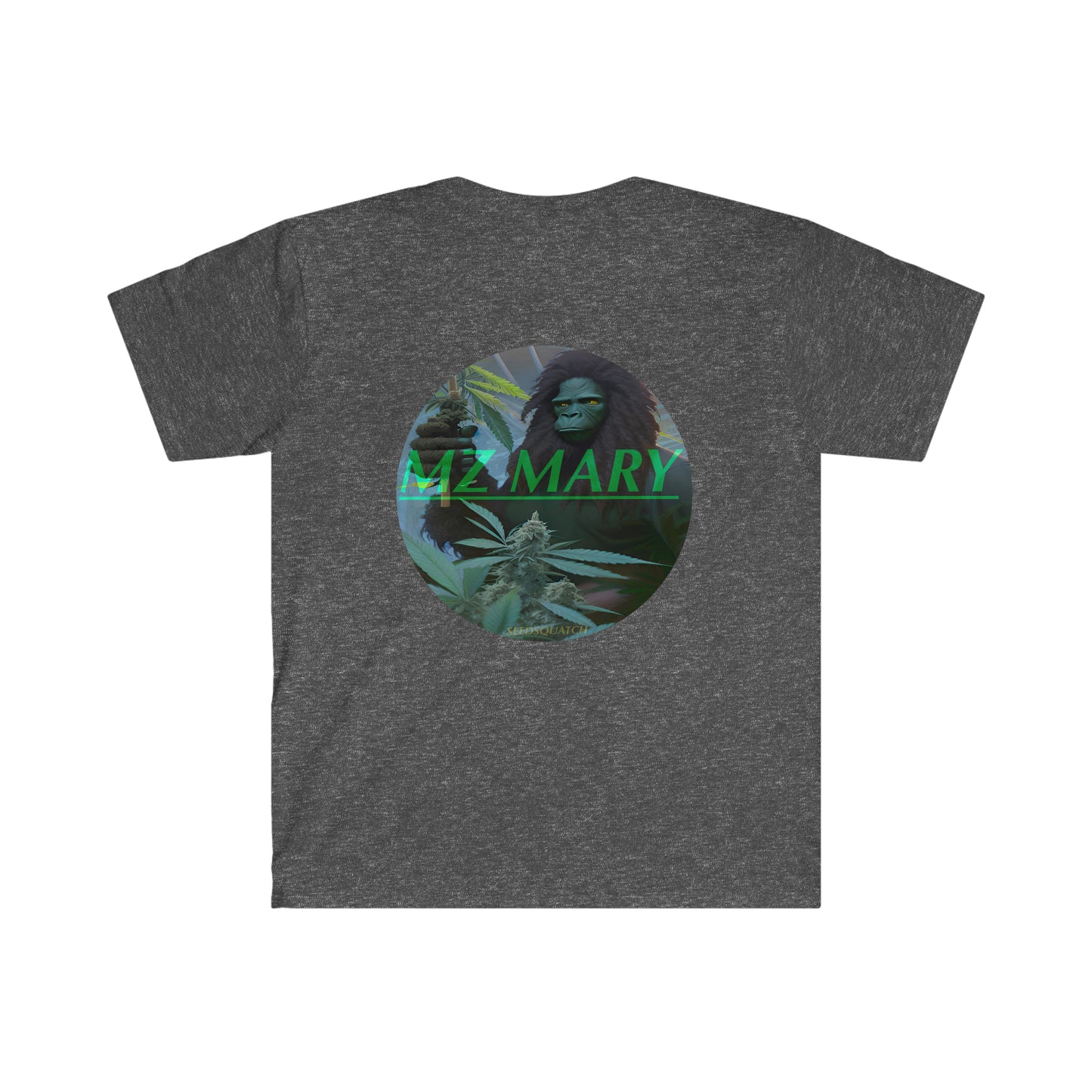 Seedsquatch”MzMary” Unisex Softstyle T-Shirt