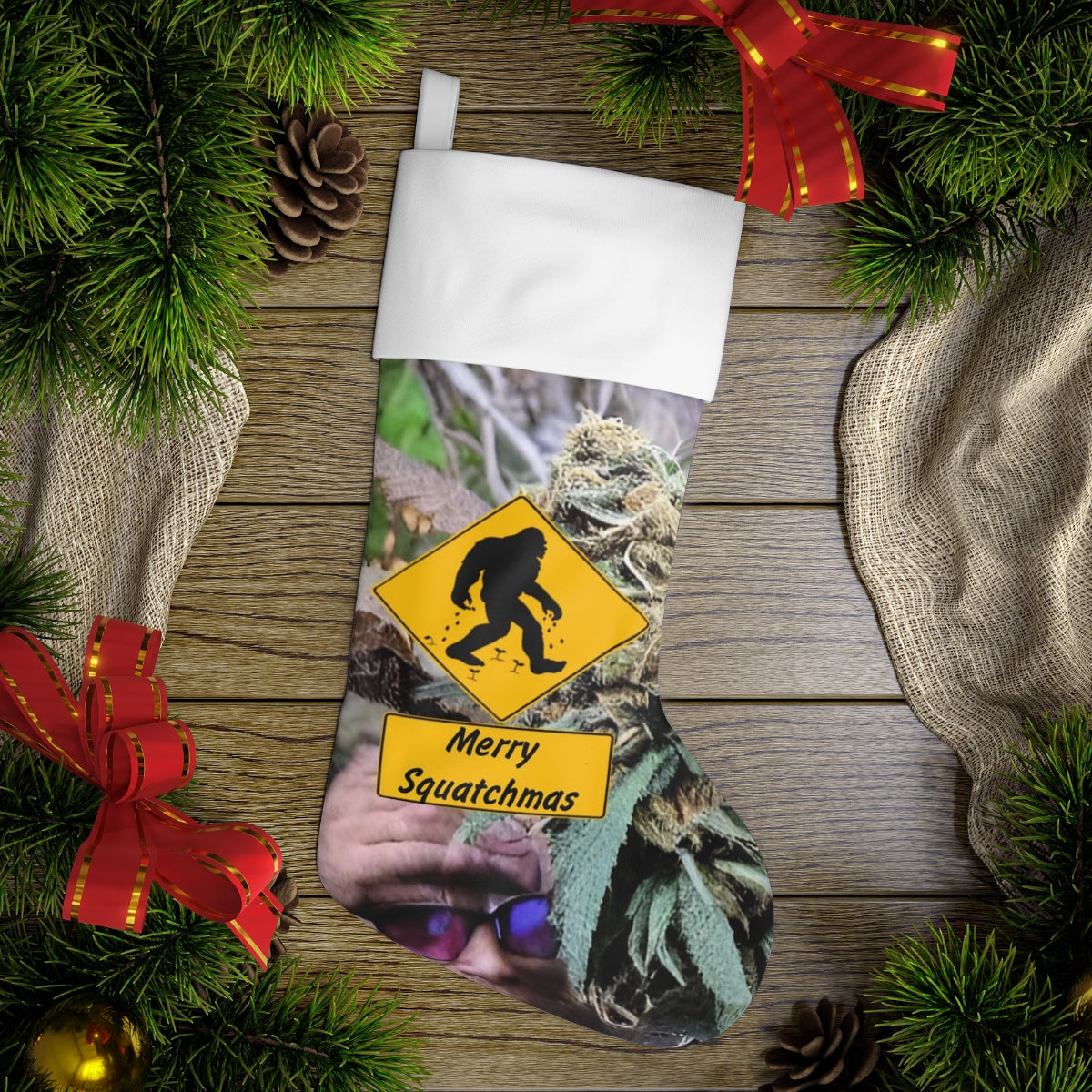 Seedsquatch Holiday Stocking