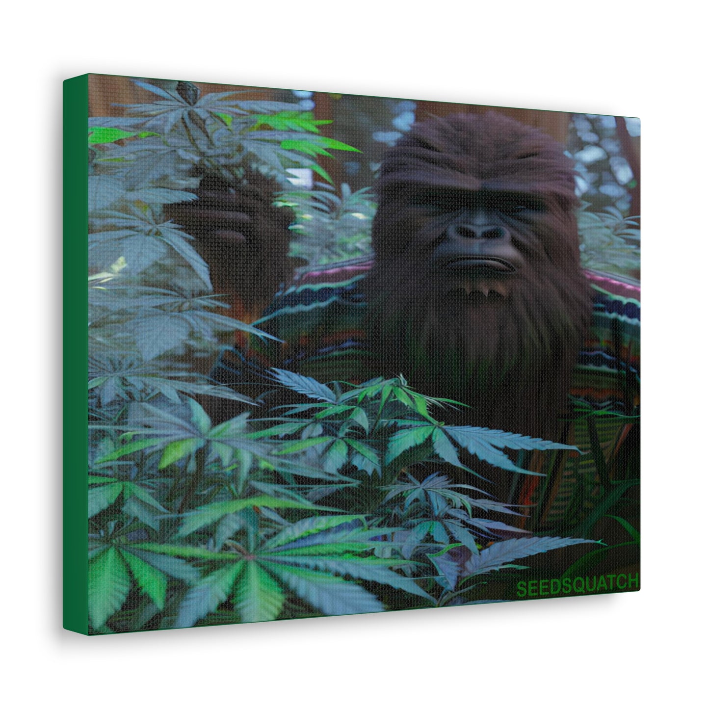 MzMary “FlannelSquatch” Canvas Gallery Wraps