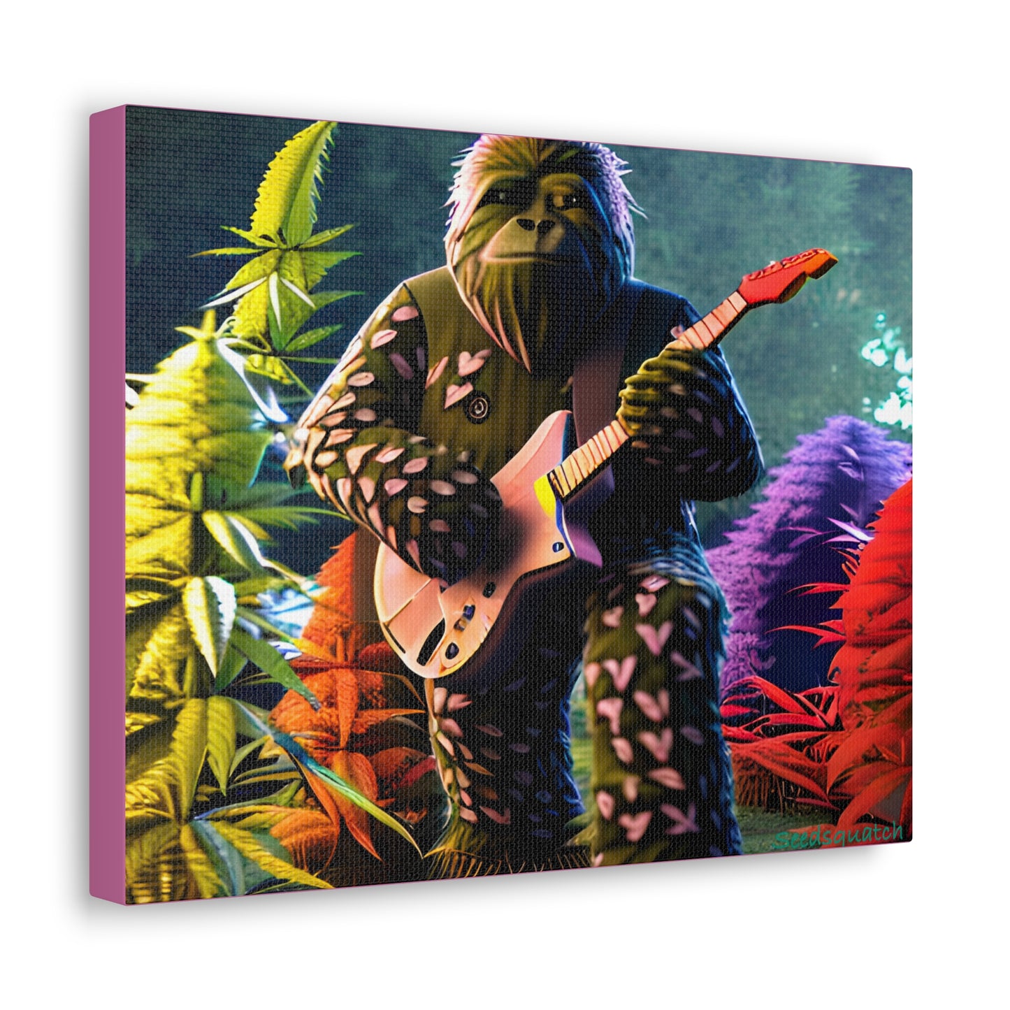 MzMary “HeartSquatch” Canvas Gallery Wraps