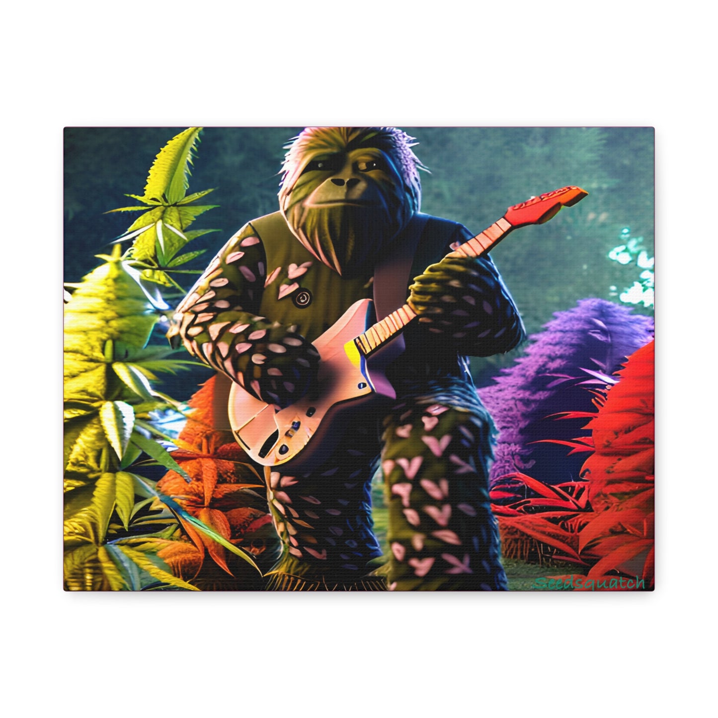 MzMary “HeartSquatch” Canvas Gallery Wraps