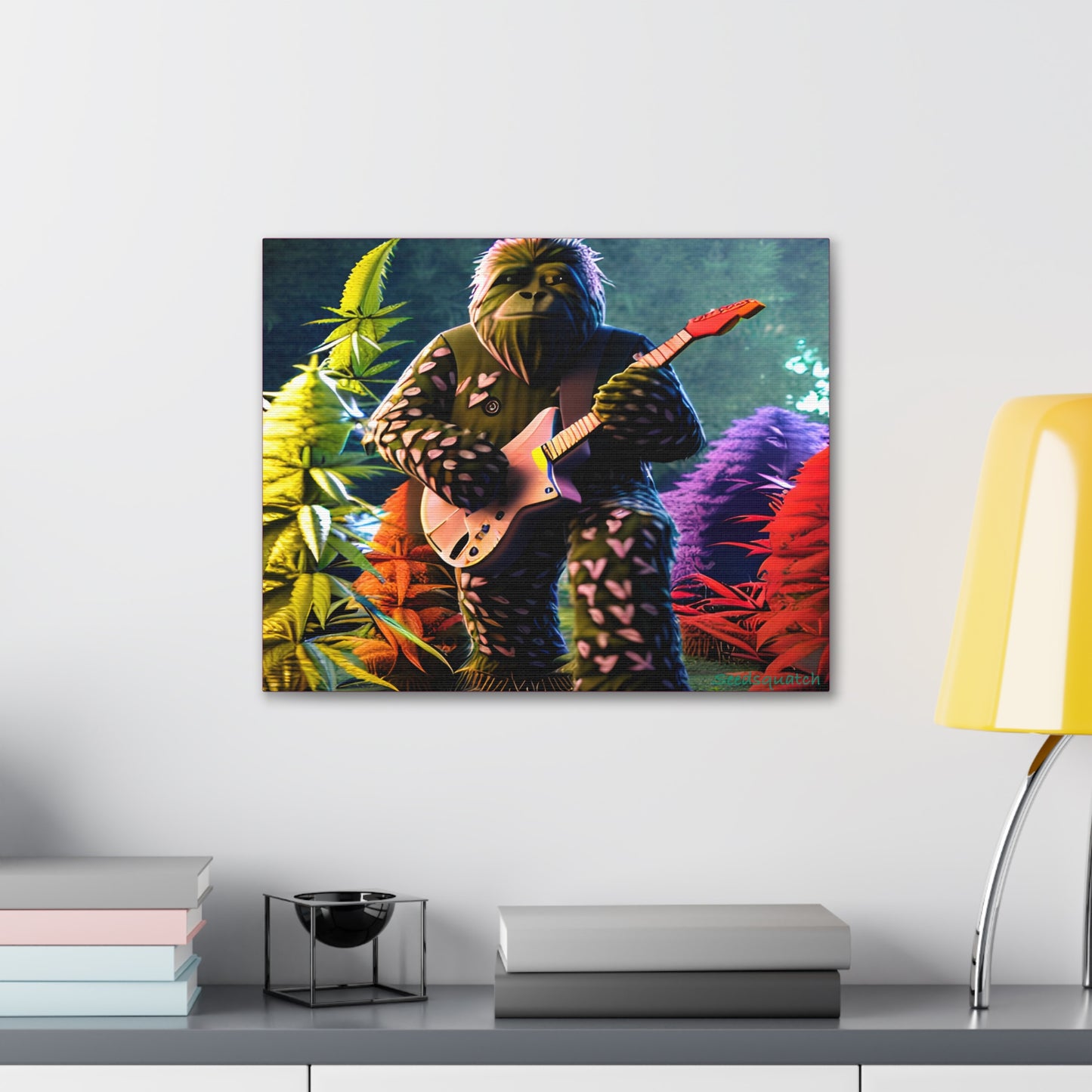 MzMary “HeartSquatch” Canvas Gallery Wraps